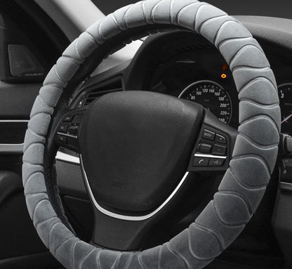Flag Village Auto Tools Car plush steering wheel cover