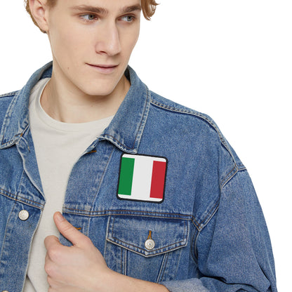 Flag Village Italy Flag Embroidery Iron-On Patches