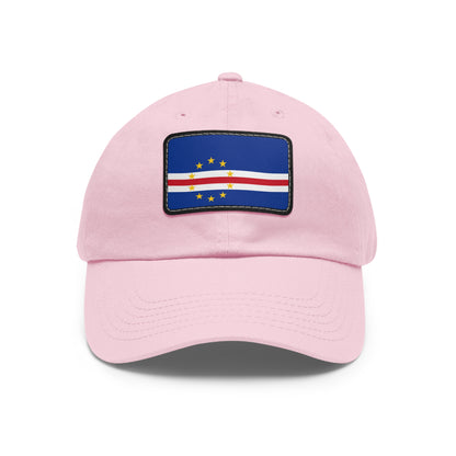 Flag Village Cape Verde Flag Hat Cap with Leather Patch