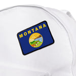 Flag Village Montana State Flag Embroidery Iron-On Patches
