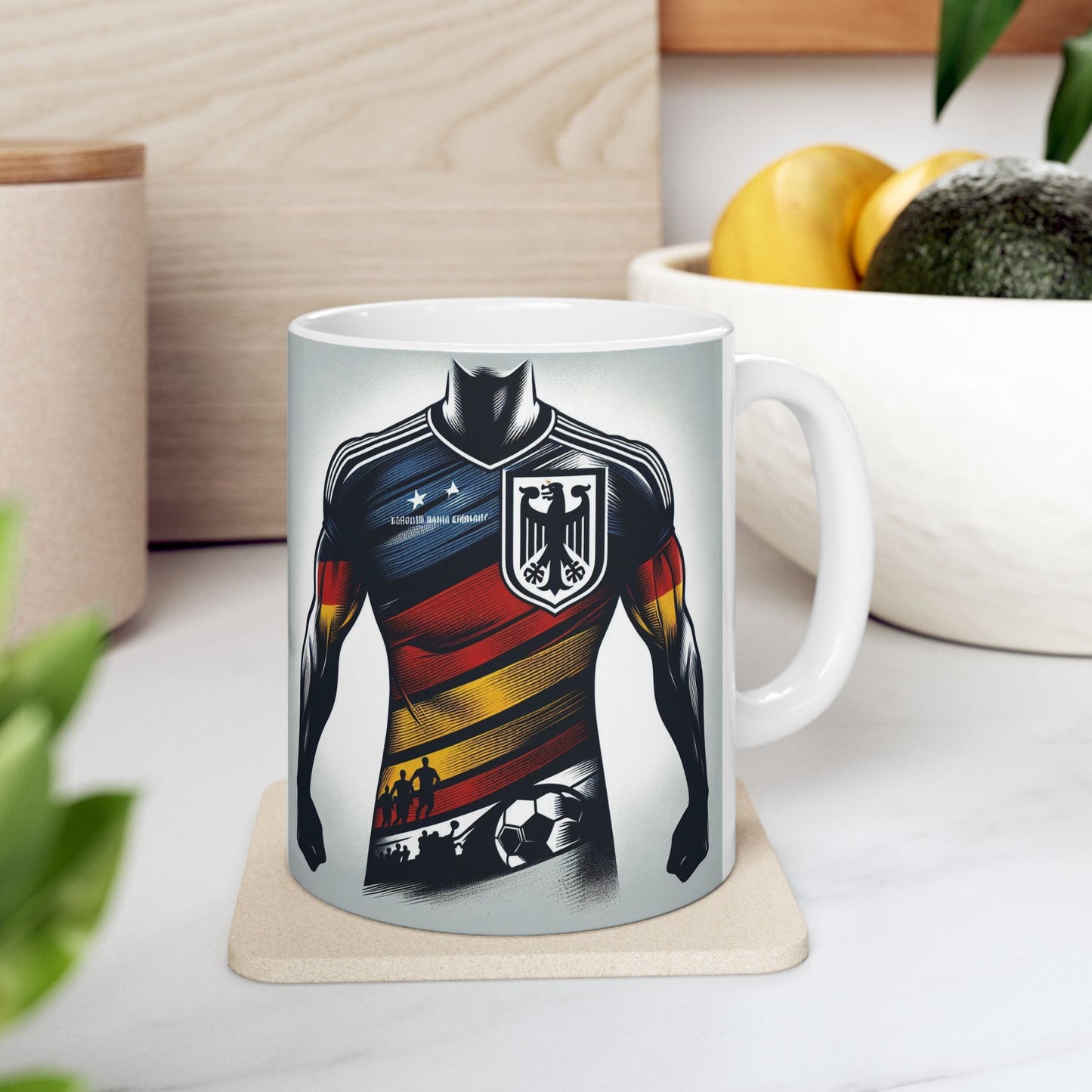 Flag Village Germany Sporting Flag Ceramic Coffee Mug 11oz FV-MG0010