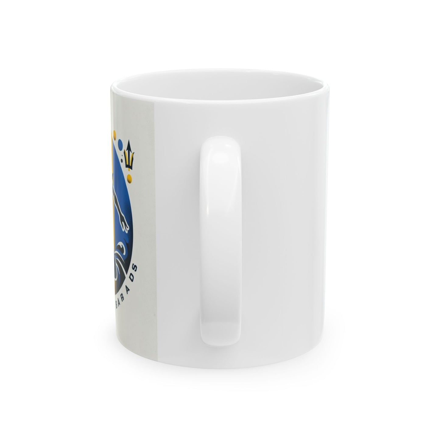 Flag Village Barbados Sporting Flag Ceramic Coffee Mug 11oz BRB0007