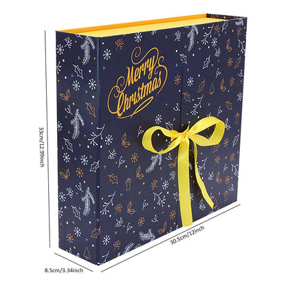 Flag Village Christmas beautiful countdown calendar gift box