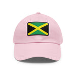 Flag Village Jamaica Flag Hat Cap with Leather Patch
