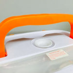 Flag Village Electric lunch box food grade plastic 110v 220v plug in lunch box household appliances gift