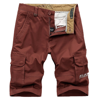 Flag Village Loose shorts thin overalls men