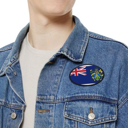 Flag Village Pitcairn Flag Embroidery Iron-On Patches