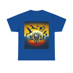Flag Village Ecuador Sporting Flag T-SHIRT Heavy Cotton Tee ECU0008