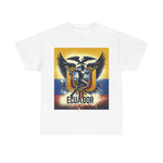 Flag Village Ecuador Sporting Flag T-SHIRT Heavy Cotton Tee ECU0007