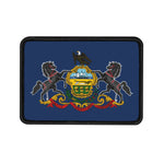 Flag Village Pennsylvania State Flag Embroidered Iron-On Patch
