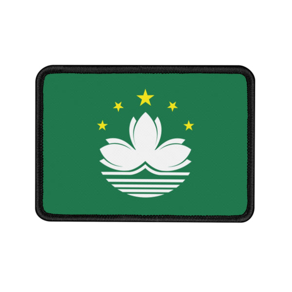 Flag Village Macao State Flag Embroidered Iron-On Patch
