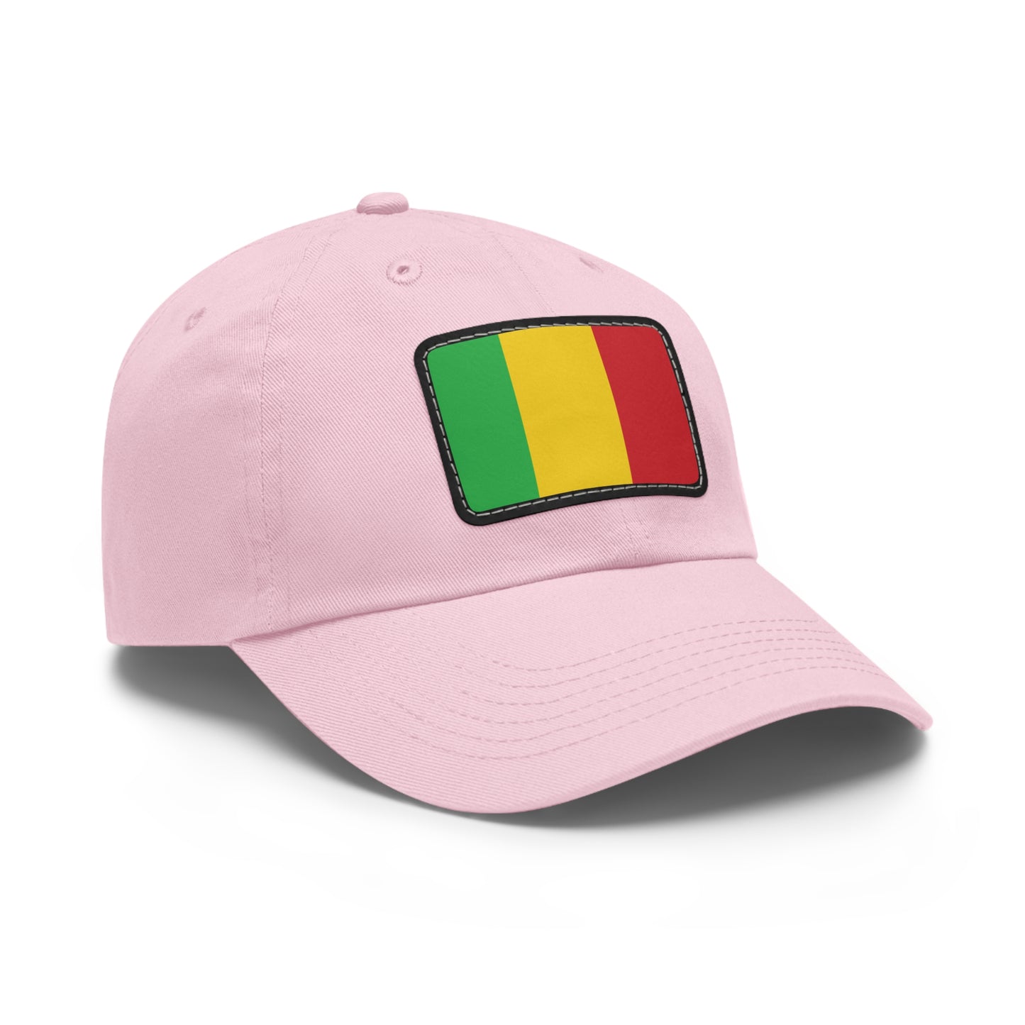Flag Village Mali Flag Hat Cap with Leather Patch