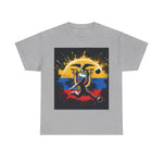 Flag Village Ecuador Sporting Flag T-SHIRT Heavy Cotton Tee ECU0006