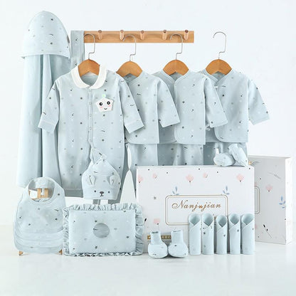 Flag Village Newborn Baby Clothes Thin Suit Baby Gift Box