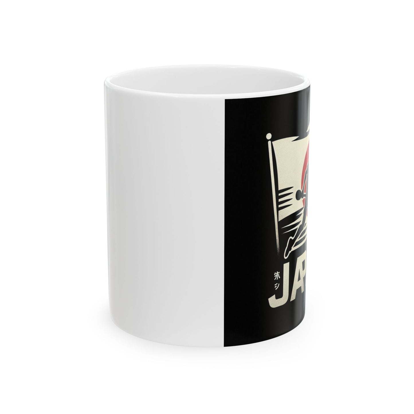 Flag Village Japan Sporting Flag Ceramic Coffee Mug 11oz JPN0008
