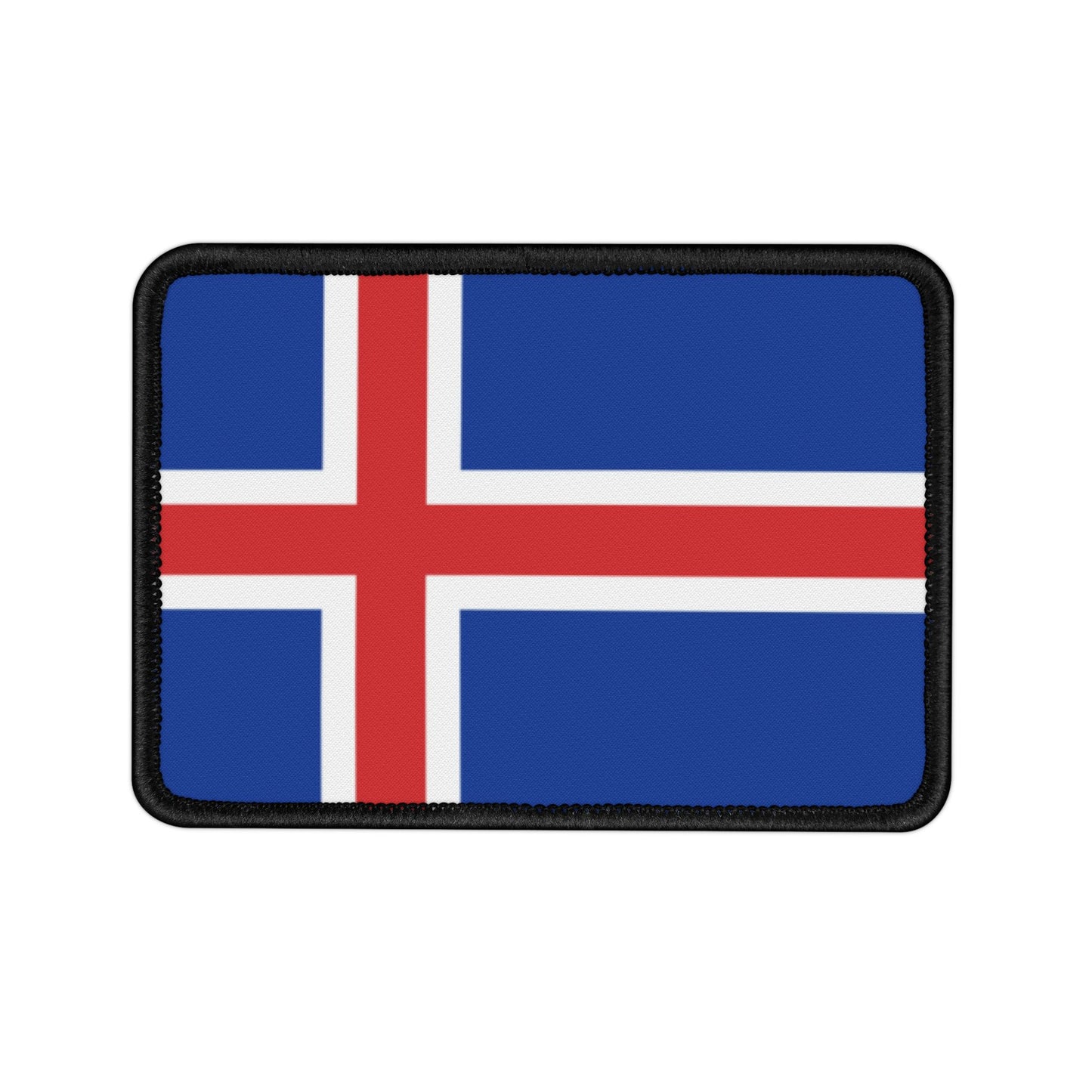 Flag Village Iceland Flag Embroidery Iron-On Patches
