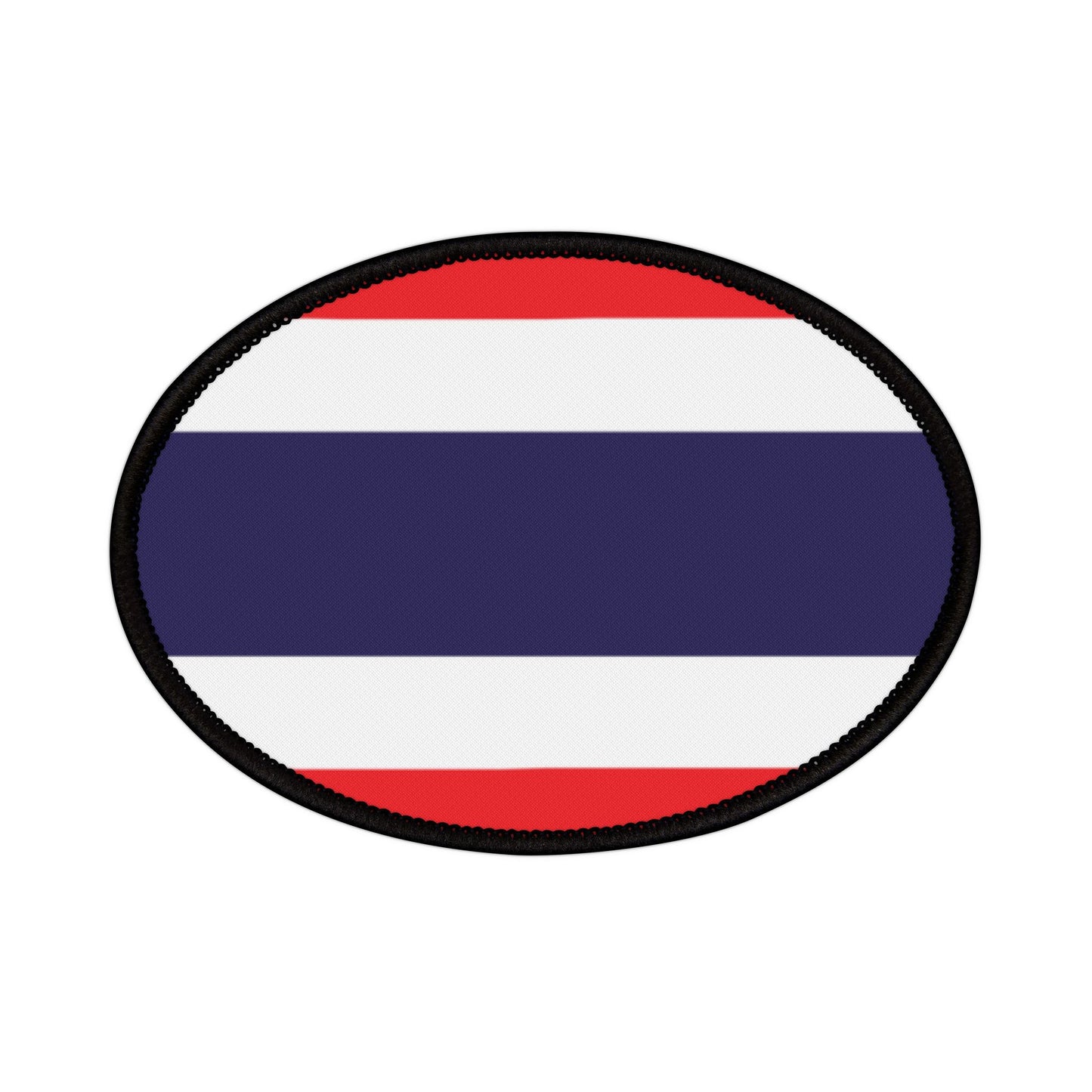 Flag Village Thailand Flag Embroidery Iron-On Patches