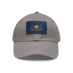 Flag Village USA Pennsylvania State Flag Hat Cap with Leather Patch