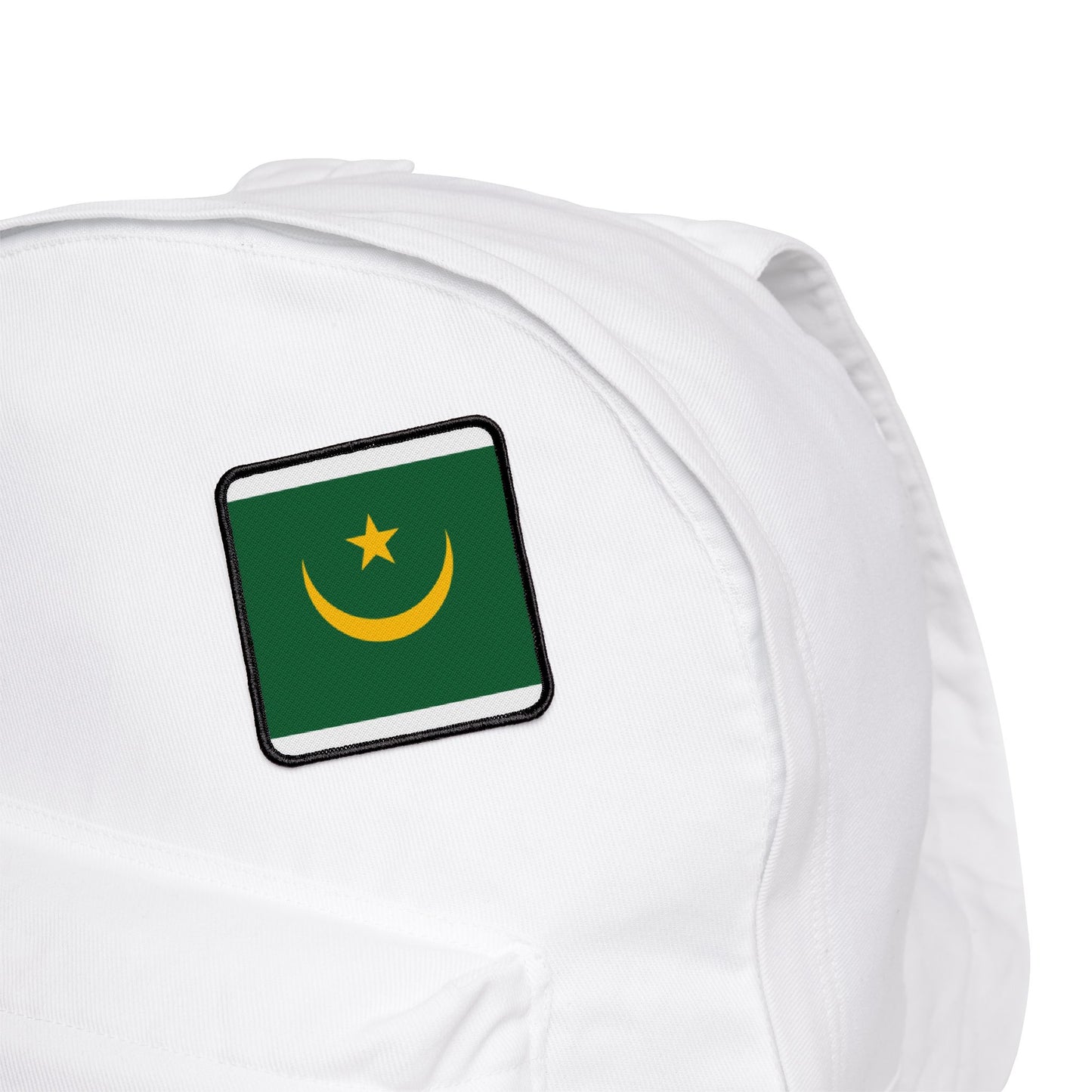 Flag Village Mauritania Flag Embroidery Iron-On Patches
