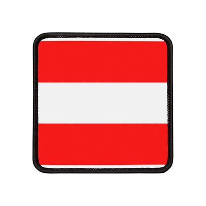 Flag Village Austria Flag Embroidery Iron-On Patches