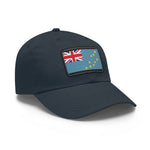 Flag Village Tuvalu Flag Hat Cap with Leather Patch