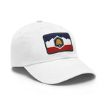 Flag Village USA Utah State Flag Hat Cap with Leather Patch