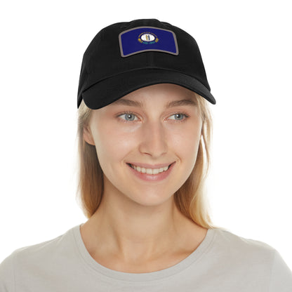 Flag Village USA Kentucky State Flag Hat Cap with Leather Patch FV-CP0125