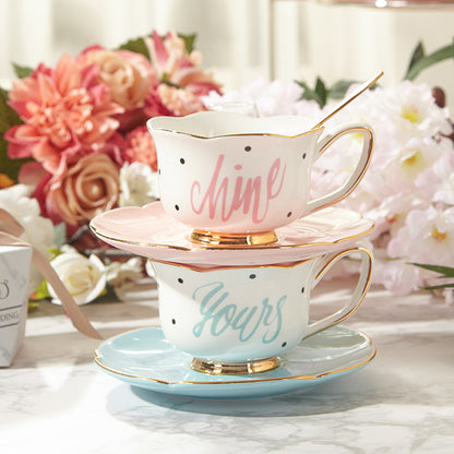 Flag Village New Gift Box Phnom Penh Coffee Cup Saucer Set