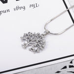 Flag Village Big Tree Of Life Pendant Necklaces Drilling CZ Zircon Multi Layers Chains Long Necklace Jewelry Gifts For Her