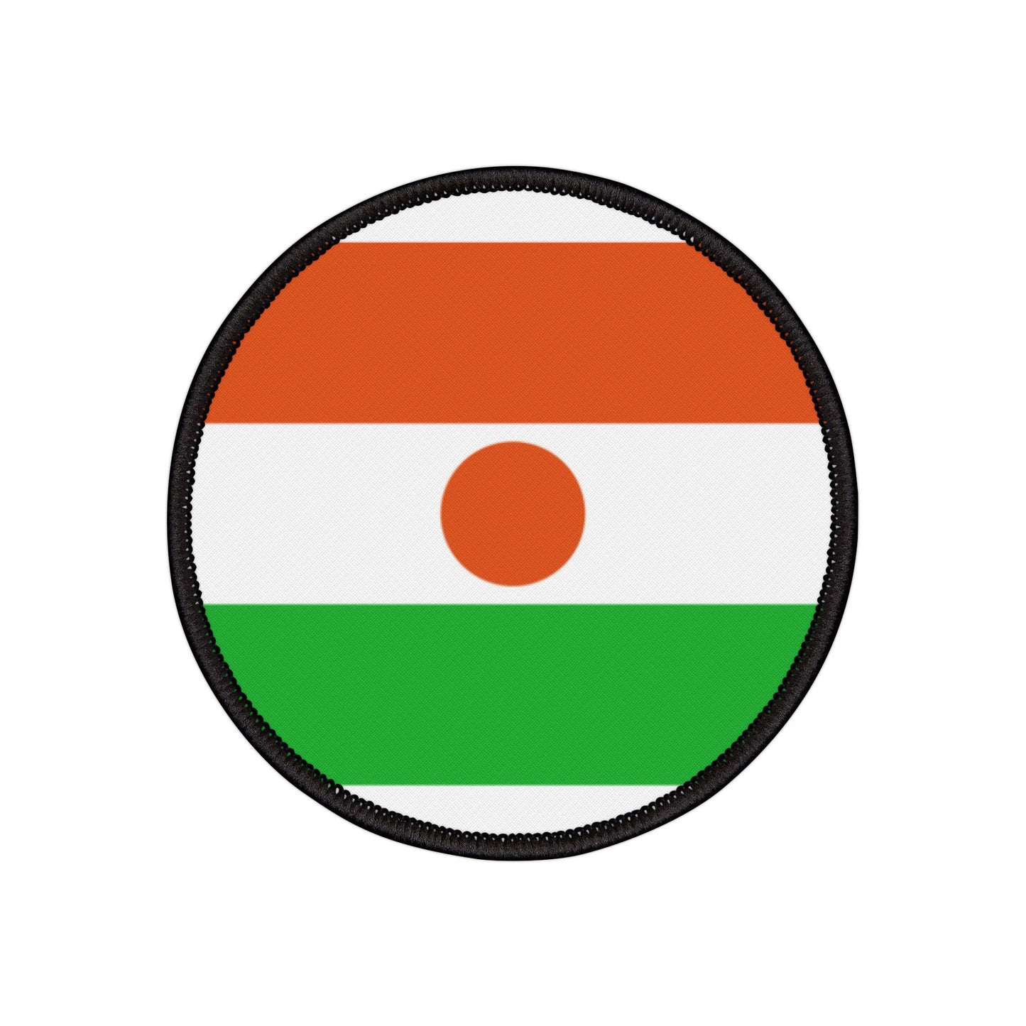 Flag Village Niger Flag Embroidery Iron-On Patches