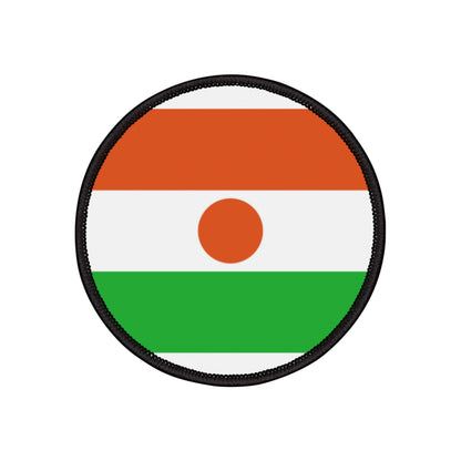Flag Village Niger Flag Embroidery Iron-On Patches