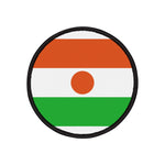Flag Village Niger Flag Embroidery Iron-On Patches