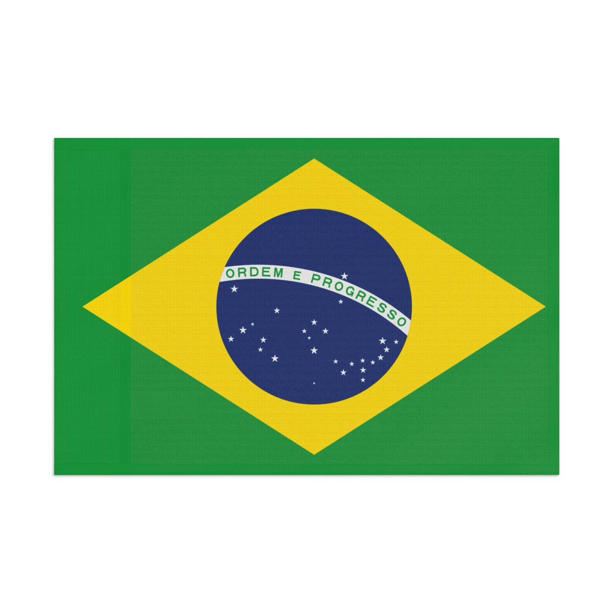 Flag Village South America Brazil Flag