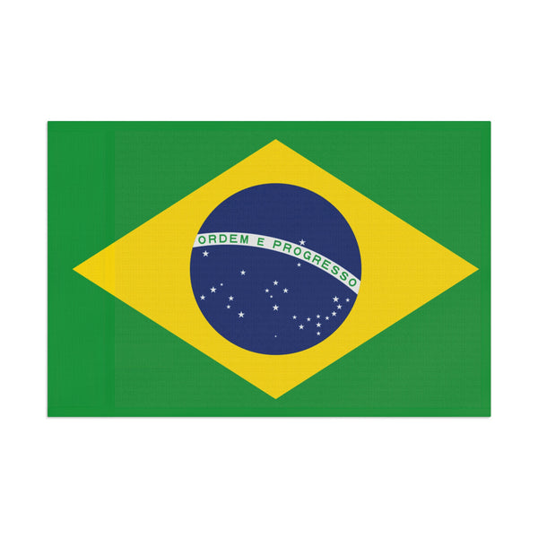 Flag Village South America Brazil Flag