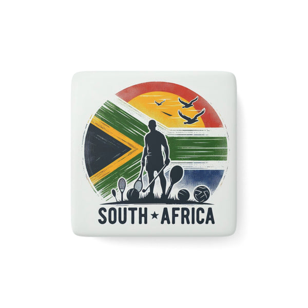 Flag Village South Africa National Flag Magnet 2" x 2"