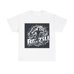Flag Village Brazil Sporting Flag T-SHIRT Heavy Cotton Tee BRA0002