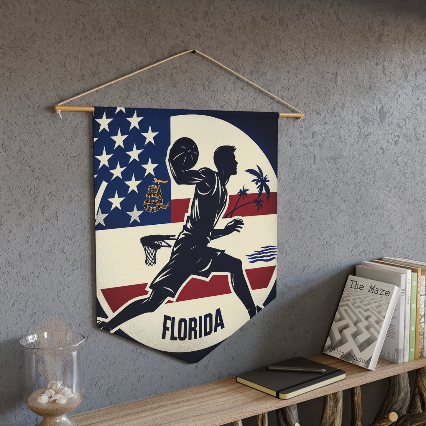 Flag Village Florida State Flag Pennant Sporting Home Wall decoration FL0002