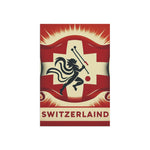 Flag Village Switzerland Flag Sporting Garden & House Banner CHE0003