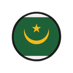 Flag Village Mauritania Flag Embroidery Iron-On Patches