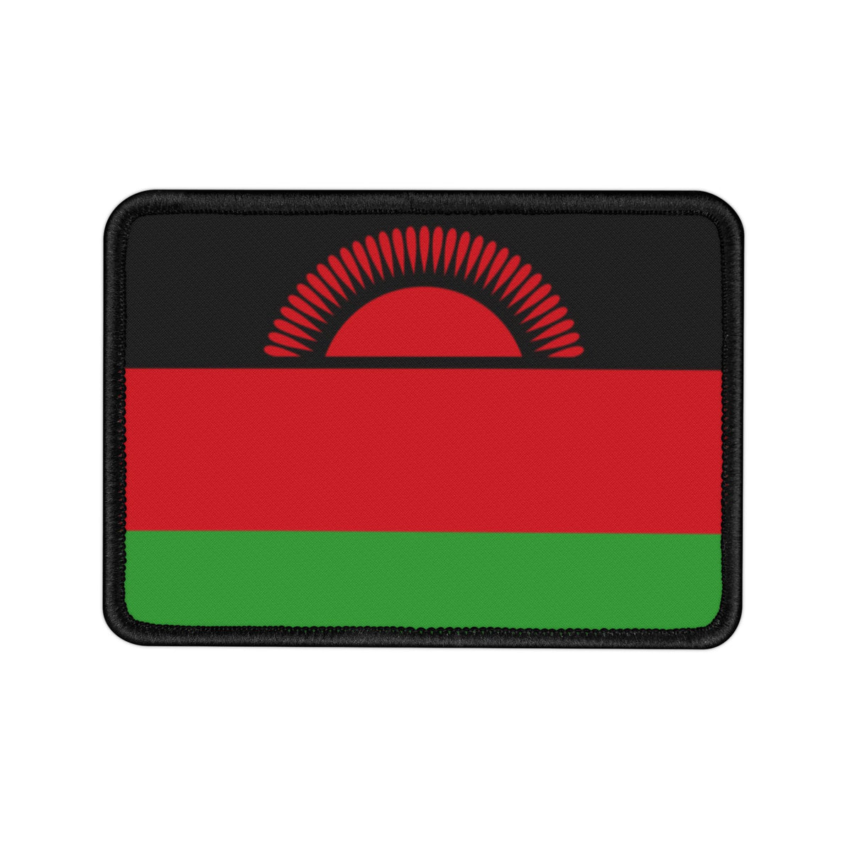 Flag Village Malawi Flag Embroidery Iron-On Patches