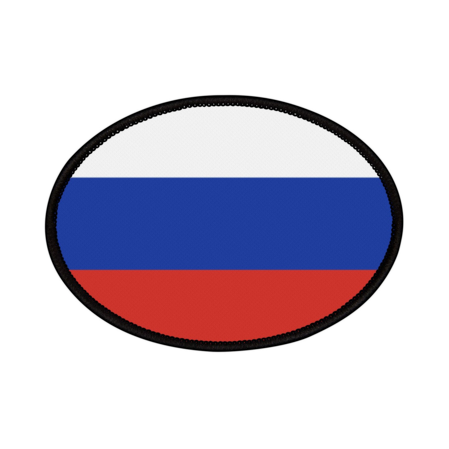 Flag Village Russia Flag Embroidery Iron-On Patches