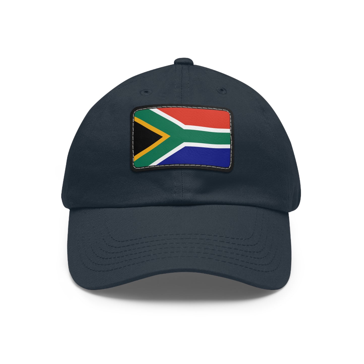 Flag Village South Africa Flag Hat Cap with Leather Patch
