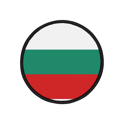 Flag Village Bulgaria Flag Embroidery Iron-On Patches