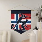 Flag Village Norway National Flag Wall Decoration