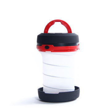 Flag Village Spring retractable outdoor camping lamp