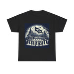 Flag Village Brazil Sporting Flag T-SHIRT Heavy Cotton Tee BRA0016