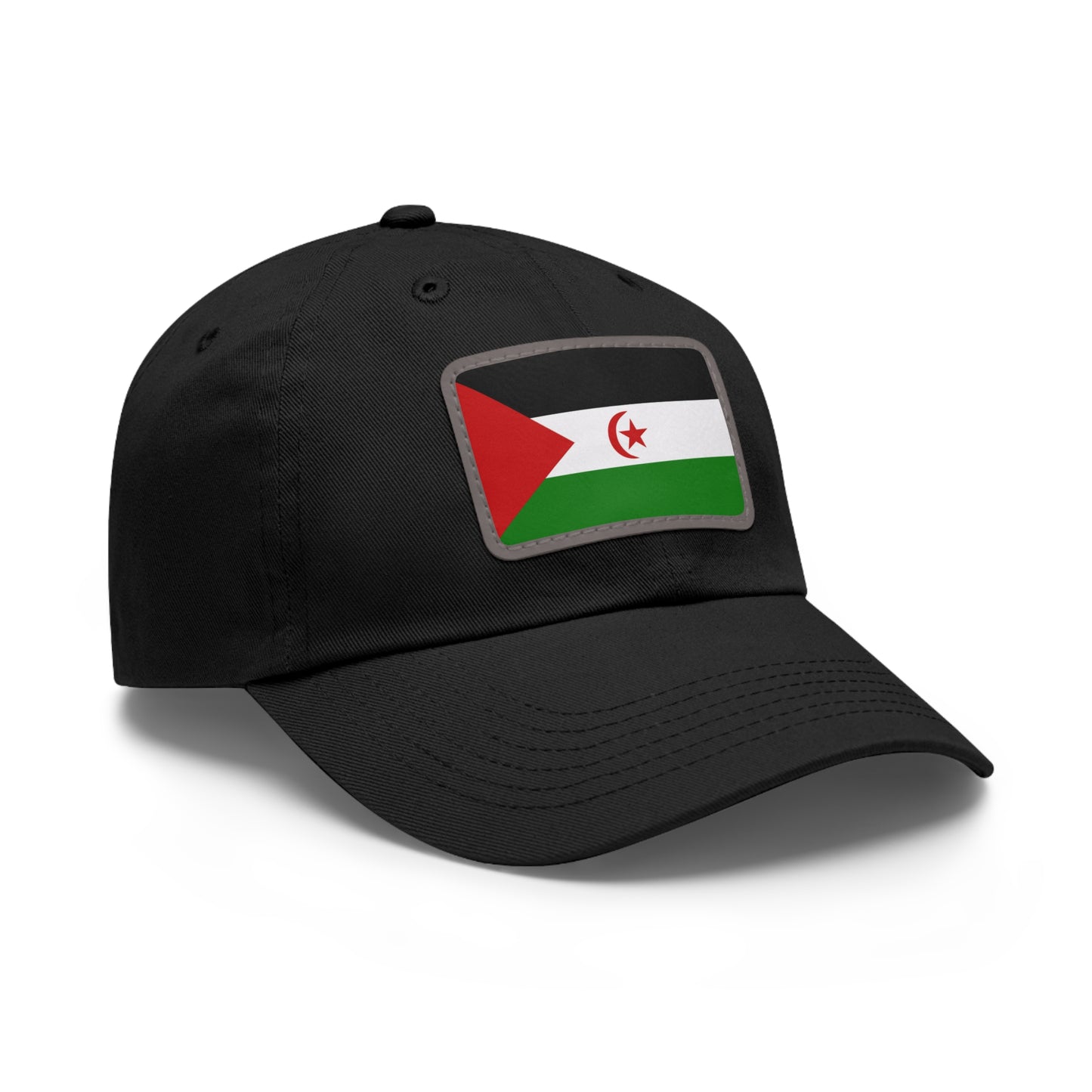 Flag Village Western Sahara Flag Hat Cap with Leather Patch