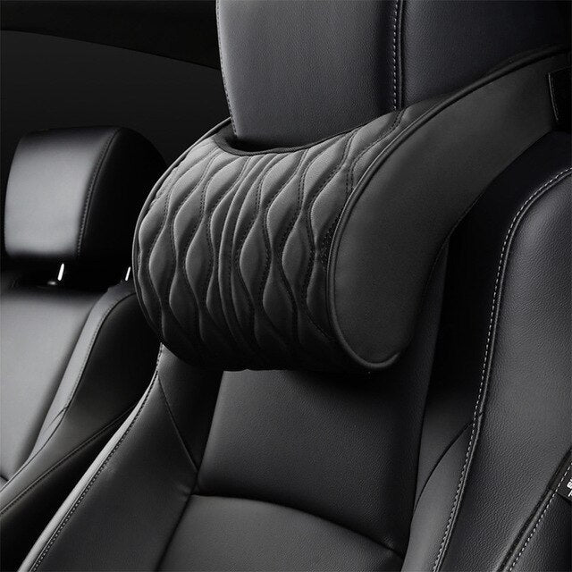 Flag Village Auto Tools Car headrest, car neck pillow, backrest, car seat, universal car lumbar support set