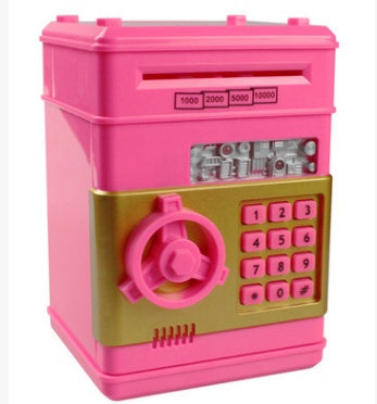 Flag Village Automatic Paper Money Piggy Bank Gift Money Box Safe