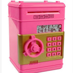 Flag Village Automatic Paper Money Piggy Bank Gift Money Box Safe